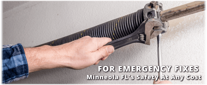 Broken Garage Door Spring Minneola FL