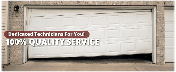 Garage Door Off Track In Minneola FL